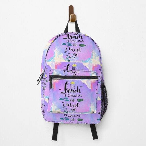 Item preview, Beach is calling & I must go - Purple designed and sold by Unaiza Khalid.