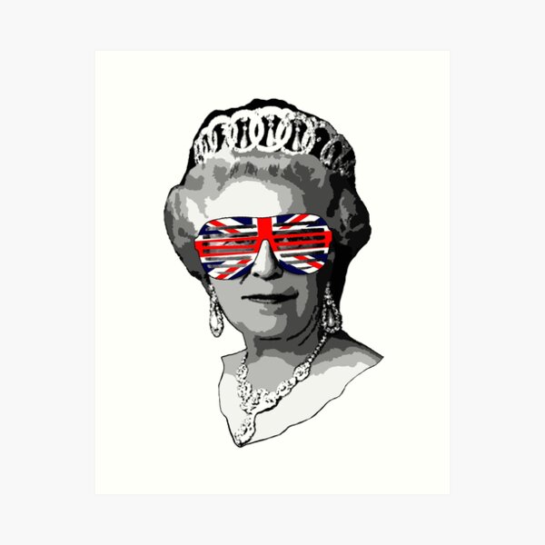 Queen Elizabeth Kunstdruck