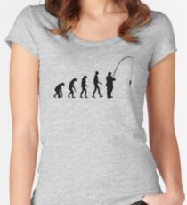 Evolution Fishing Women's Fitted Scoop T-Shirt