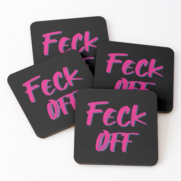 Item preview, Feck Off hot Pink designed and sold by vuilwerk.