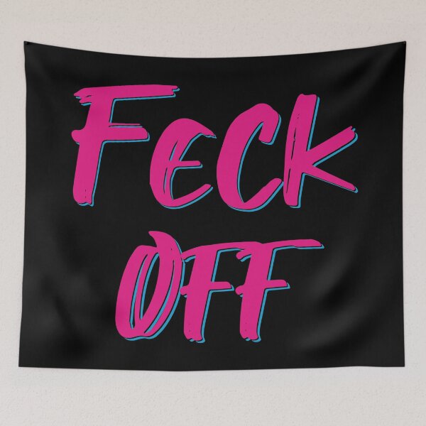 Item preview, Feck Off hot Pink designed and sold by vuilwerk.