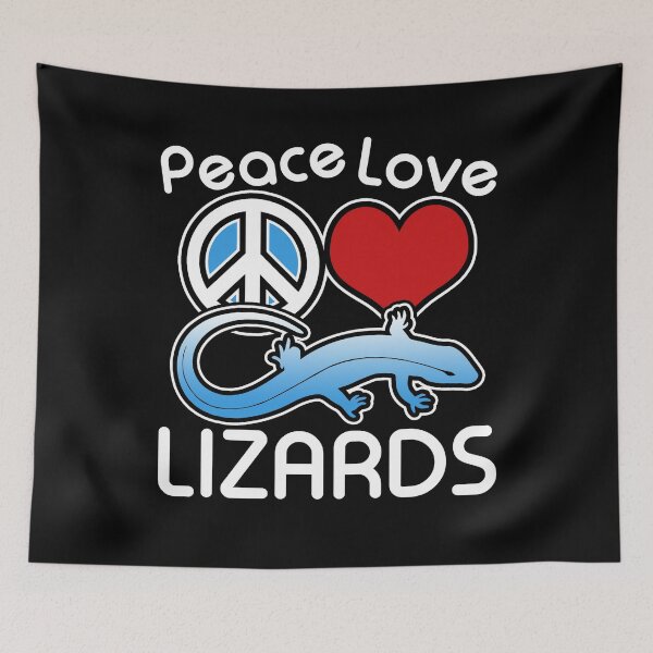 Item preview, Peace Love Lizards designed and sold by UnknownArtistt.