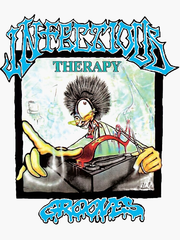 Infectious Grooves Therapy | Sticker