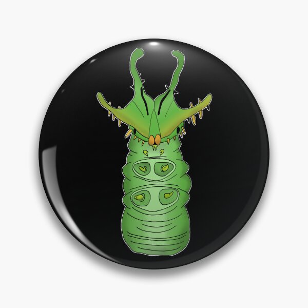 Item preview, Cuddlepillar ~ Summer Morph ~ Cute Dragon Headed Caterpillar designed and sold by Chrysalid Creations.