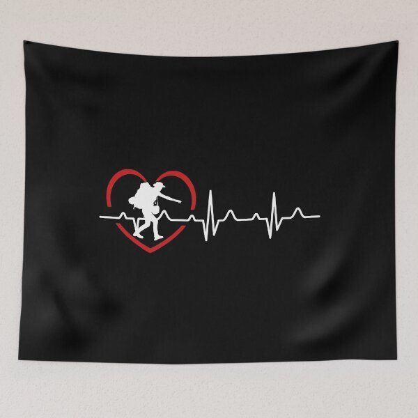 Item preview, Backpacking Heartbeat designed and sold by UnknownArtistt.