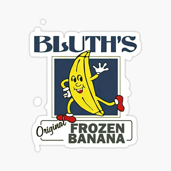 Bluths Original Frozen Banana Stand  Arrested Development Sticker