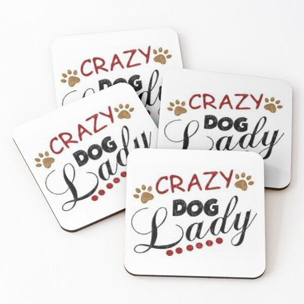 Item preview, Crazy Dog Lady on apparel, accessories and home decor. designed and sold by lduke47.