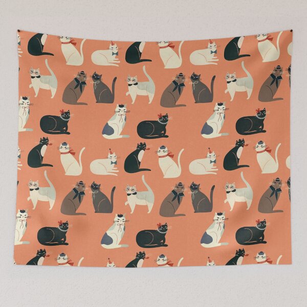 Item preview, Fancy Cats All Dressed Up ReadyTo Party. designed and sold by lduke47.