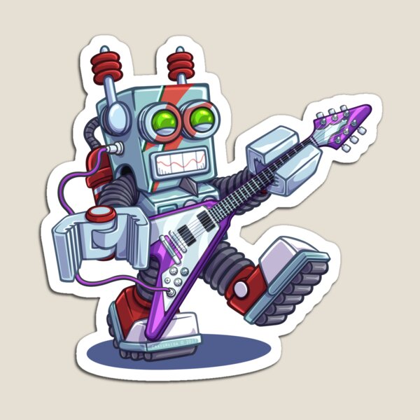 Item preview, Rock-n-Roll-Bot 9000, Robot designed and sold by CraigWoida.