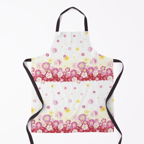 Item preview, Pink red and white flowers in a white background  designed and sold by Arteartz.