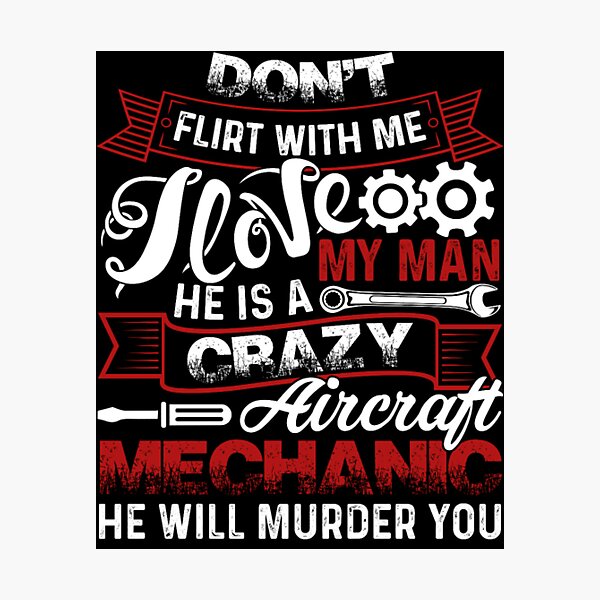 Item preview, Aircraft Mechanic Funny art designed and sold by aryagiri.