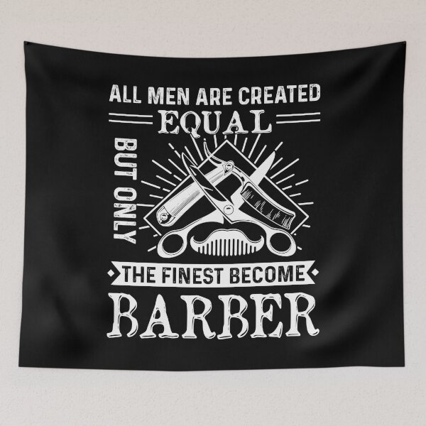 Item preview, The Finest Become Barber designed and sold by UnknownArtistt.