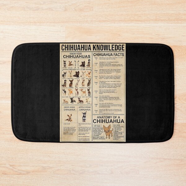Item preview, Chihuahua Knowledge art dogs lover designed and sold by toniobnd51.