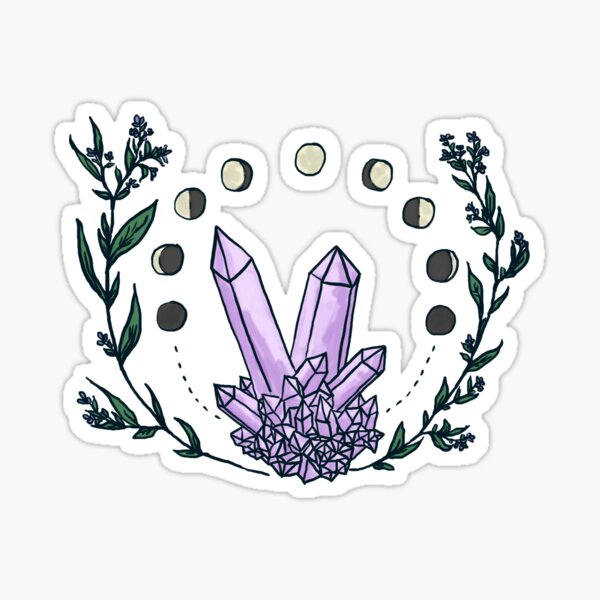 Amethyst Spell Sticker for Sale by Scott Shelton