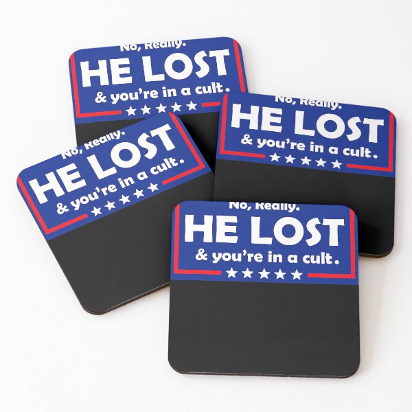 Item preview, No Really He Lost & You're In A Cult  designed and sold by nedrae.