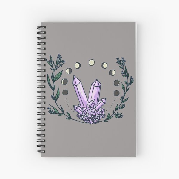 Amethyst Spell Spiral Notebook