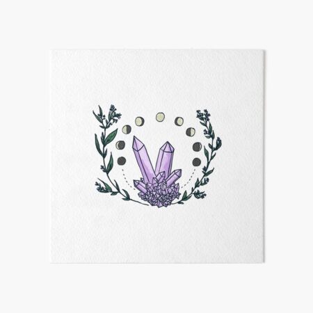 Amethyst Spell Art Board Print
