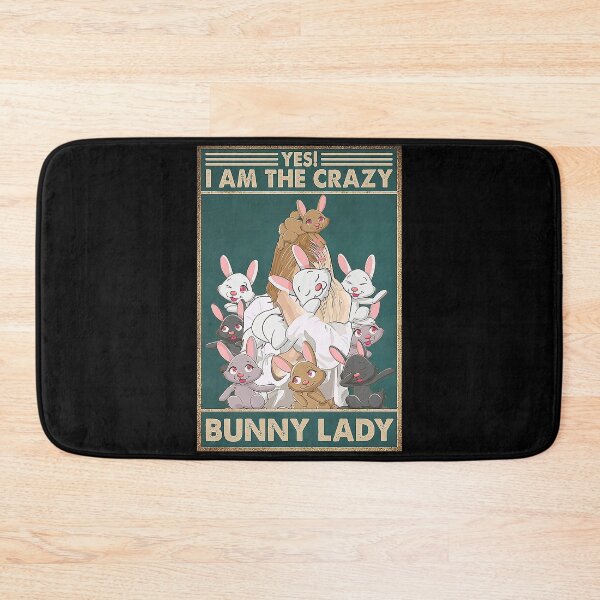 Item preview, Crazy Bunny Lady Rabbit i am the crazy bunny lady designed and sold by koenhfu06.