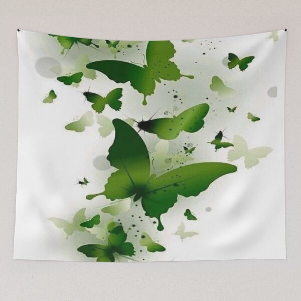 Item preview, Green Butterfly Digital Art designed and sold by NengShop.