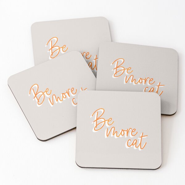 Item preview, Be More Cat designed and sold by KatyClemmans.