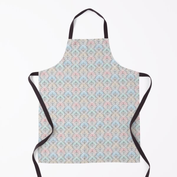 Item preview, Simple textured geometric ethnic pattern. Pink, yellow, blue ornament on a light gray background. designed and sold by marinaklykva.