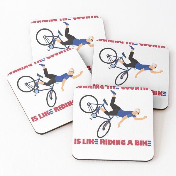 Item preview, Running The Country Is Like Riding A Bike Funny designed and sold by Sparrow Landon.