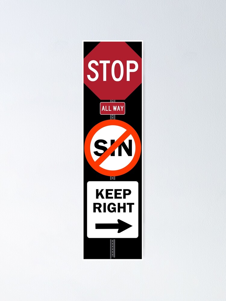 "Heavenly Traffic Sign " Poster for Sale by Warih Redbubble