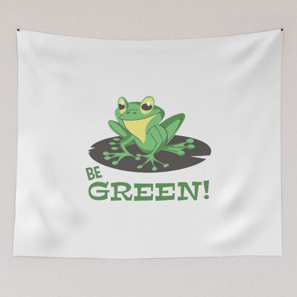 Item preview, Green frog designed and sold by MaryMaster.