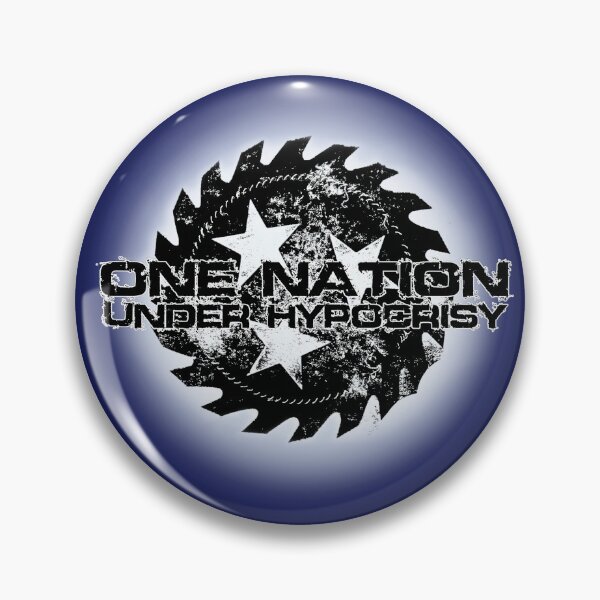 Item preview, One Nation Under Hypocrisy Logo designed and sold by ErikYSTORE.