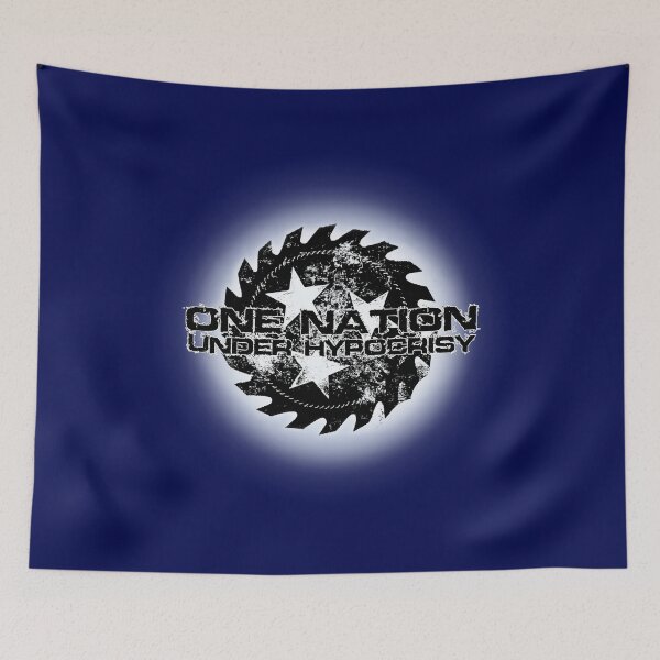 Item preview, One Nation Under Hypocrisy Logo designed and sold by ErikYSTORE.