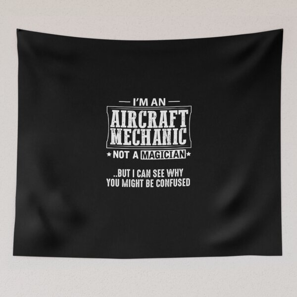 Item preview, Aircraft Mechanic Not a Magician designed and sold by aryagiri.