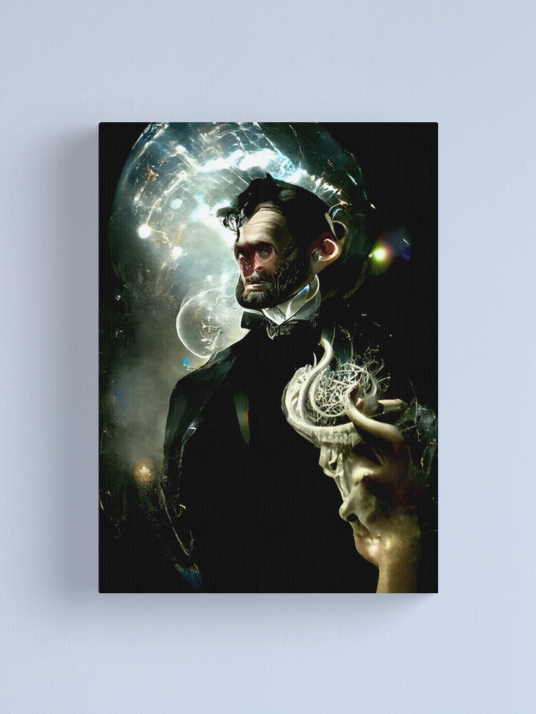 Alternate view of Mystical Lincoln Canvas Print