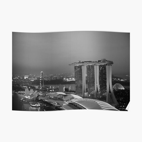 Marina Bay Sands Skyline Poster