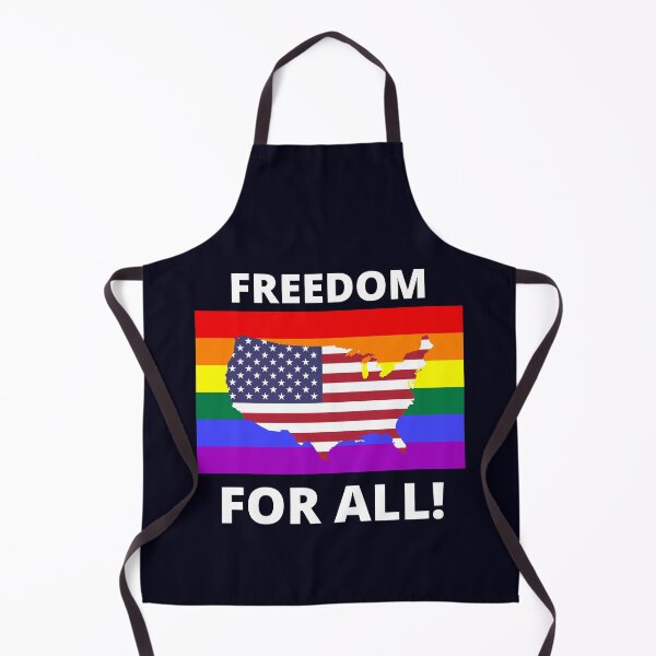 Item preview, Freedom for All - Rainbow USA July 4th designed and sold by Evolved-LovinIt.