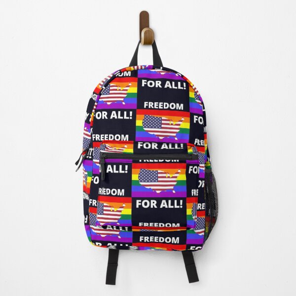 Item preview, Freedom for All - Rainbow USA July 4th designed and sold by Evolved-LovinIt.