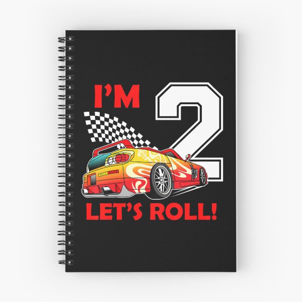 Item preview, I'm 2 Let's Roll Race Car 2nd Birthday 2 Boy Toddler BDay Racing Car Driver designed and sold by MalloWilli.