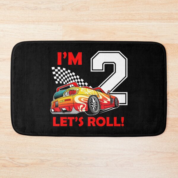 Item preview, I'm 2 Let's Roll Race Car 2nd Birthday 2 Boy Toddler BDay Racing Car Driver designed and sold by MalloWilli.