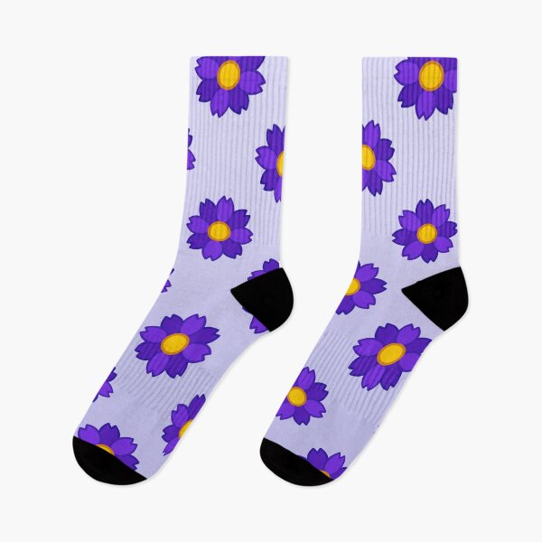 Item preview, Small purple flowers pattern designed and sold by MinEkkoArt.