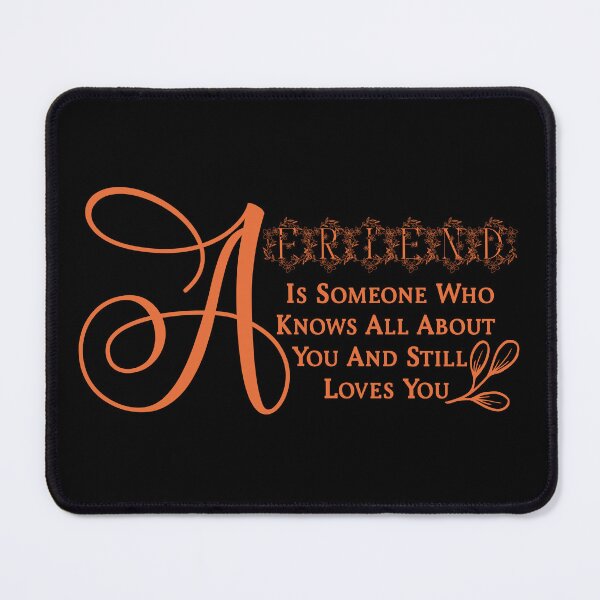 Item preview, A Friend Is Someone Who | Friendship Quotes designed and sold by Trendyt-shirt20.