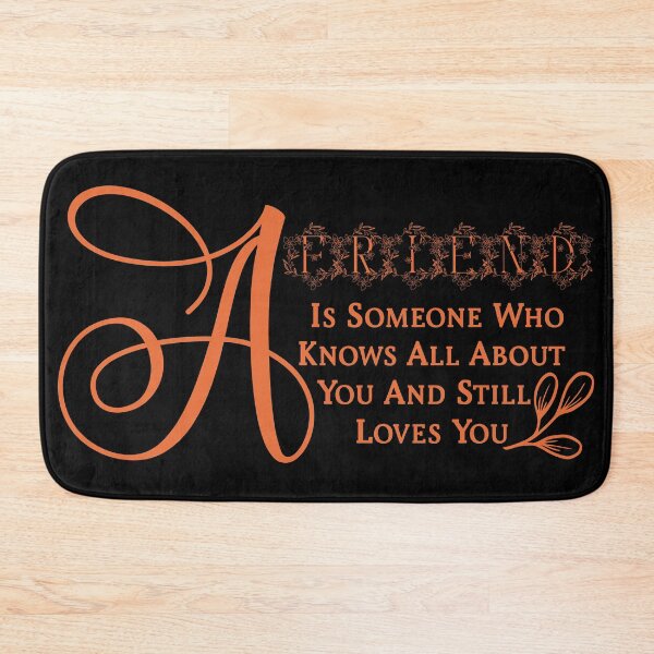 Item preview, A Friend Is Someone Who | Friendship Quotes designed and sold by Trendyt-shirt20.