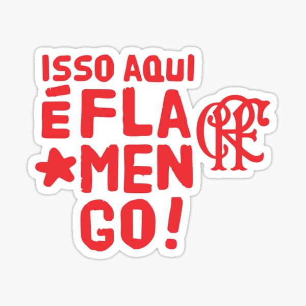 Flamengo  Sticker for Sale by Animes and Cartoons fashions