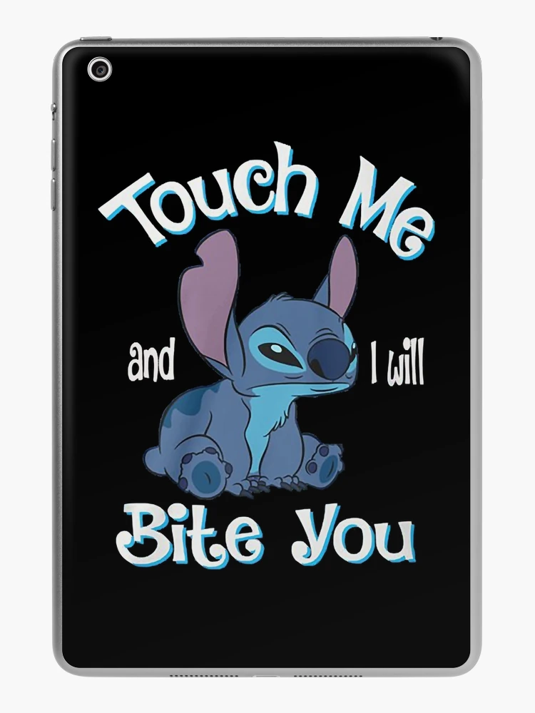 STITCH-TOUCH MY PHONE AND I'll BITE YOU FUNNY KIDS R HOODIE FOR  PRESENT