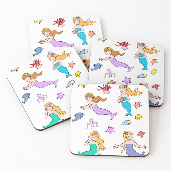 Item preview, Cartoon magical marmaids  designed and sold by sonaadalian.