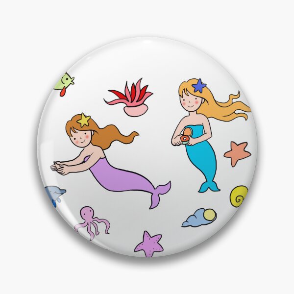 Item preview, Cartoon magical marmaids  designed and sold by sonaadalian.