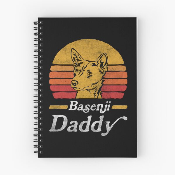 Item preview, Retro Vintage Basenji Daddy designed and sold by More Cute Dogs.