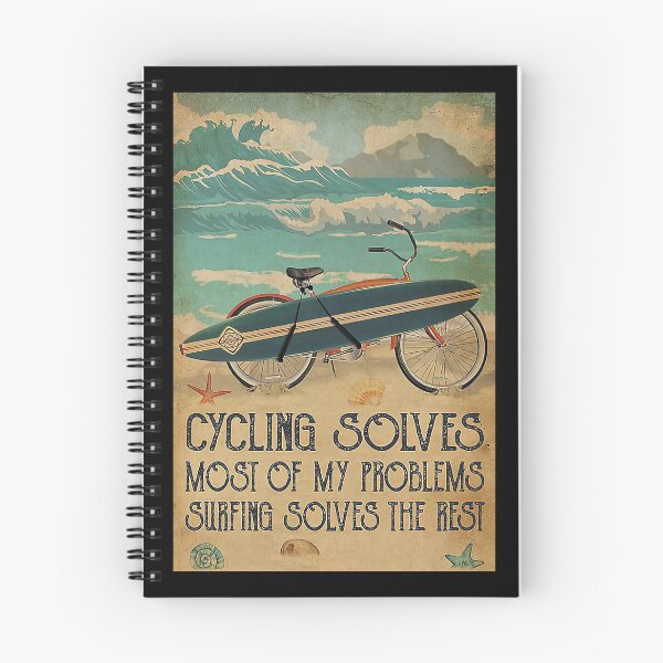 Item preview, Cycling And Surfing Cycling solves most of my problems surfing solves the rest designed and sold by koenhfu06.