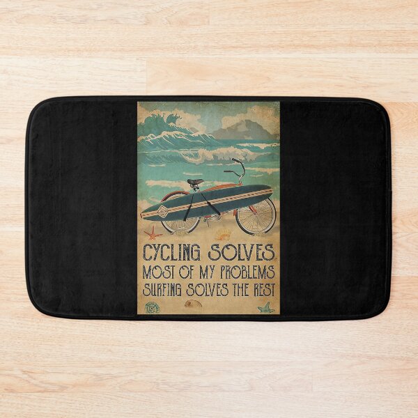 Item preview, Cycling And Surfing Cycling solves most of my problems surfing solves the rest designed and sold by koenhfu06.