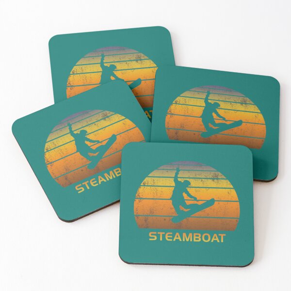 Item preview, Retro Snowboard Steamboat    designed and sold by ClaraDeenaz.