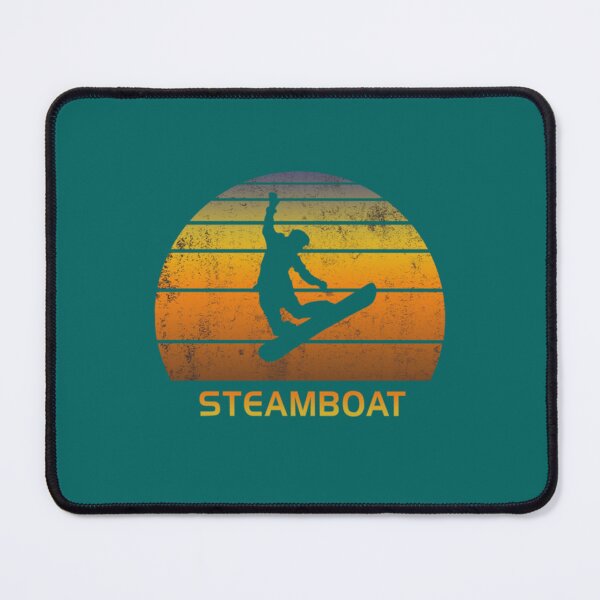 Item preview, Retro Snowboard Steamboat    designed and sold by ClaraDeenaz.