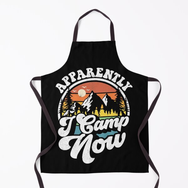 Item preview, Apparently I Camp Now Funny Camping Hiking Camper RV Gift designed and sold by BennetJaco.